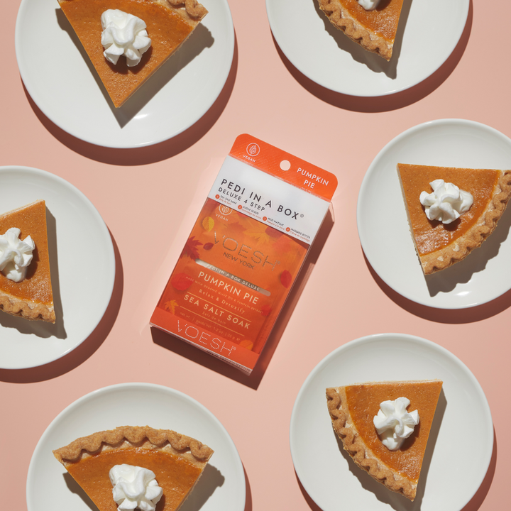 VOESH Pedi in a Box 4 Step Pumpkin Pie | Limited Edition