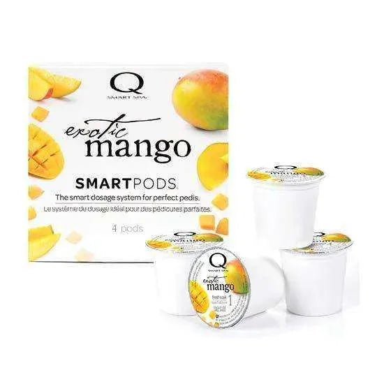 Qtica SmartPods 4 Step System Pack - Exotic Mango 1 case / 24 ct Pedicure Kit