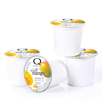 Qtica SmartPods 4 Step System Pack - Exotic Mango 1 case / 24 ct Pedicure Kit