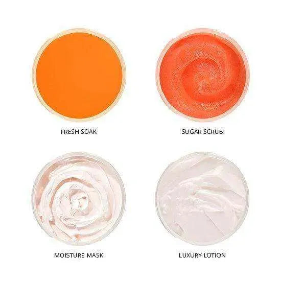 Qtica SmartPods 4 Step System Pack - Exotic Mango 1 case / 24 ct Pedicure Kit