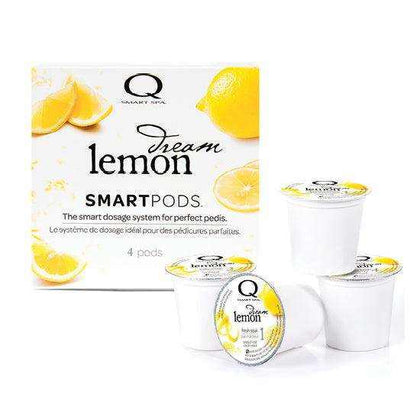 Qtica SmartPods 4 Step System Pack - Lemon Dream 1 case / 24 ct Pedicure Kit