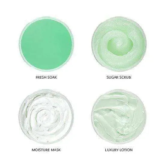 Qtica SmartPods 4 Step System Pack - Lemongrass Ginger 1 case / 24 ct Pedicure Kit