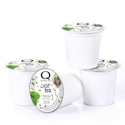 Qtica SmartPods 4 Step System Pack - White Tea 1pc Pedicure Kit