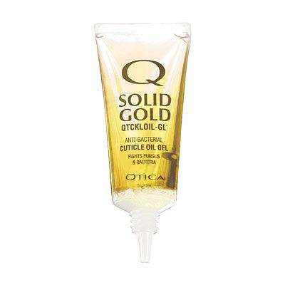 Qtica Solid Gold Anti-Bacterial Oil Gel .5oz Tube Cuticle Care