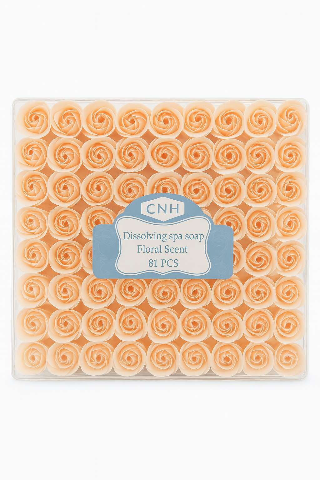 CNH Dissolving Spa Bath Soap Flowers - Floral Scent (81 pcs.)
