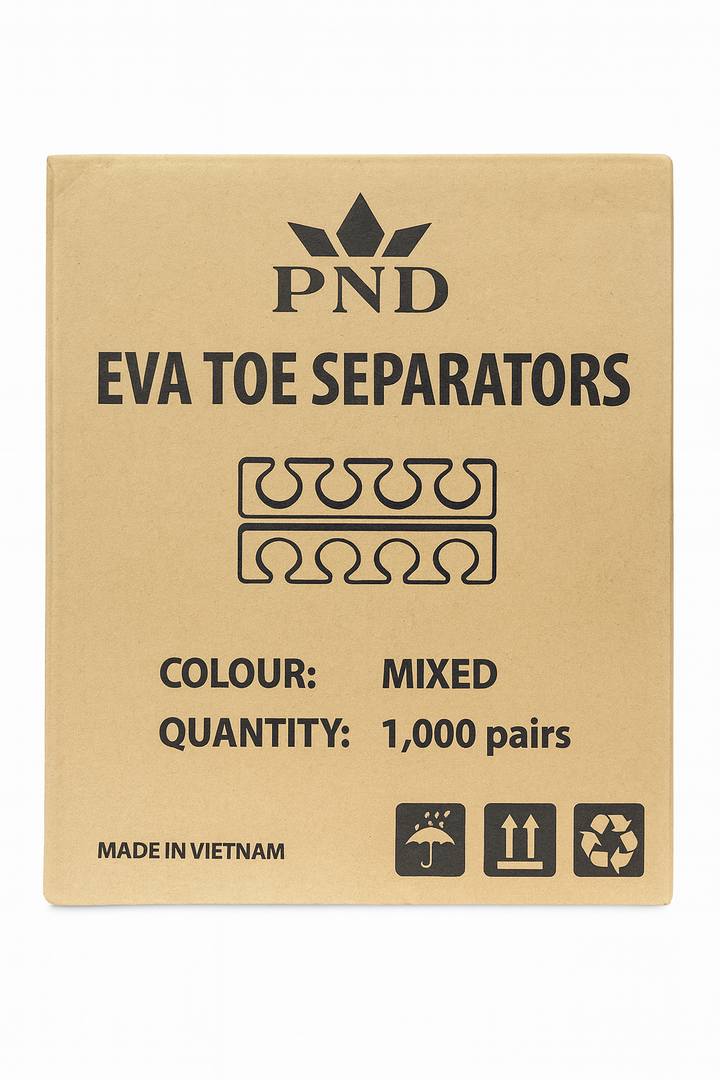 PND - EVA Toe Separators - 1000 pairs (Mixed Colors)