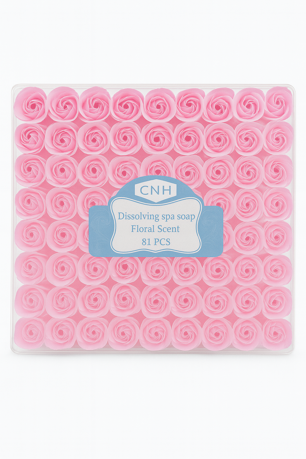 CNH Dissolving Spa Bath Soap Flowers - Floral Scent (81 pcs.)