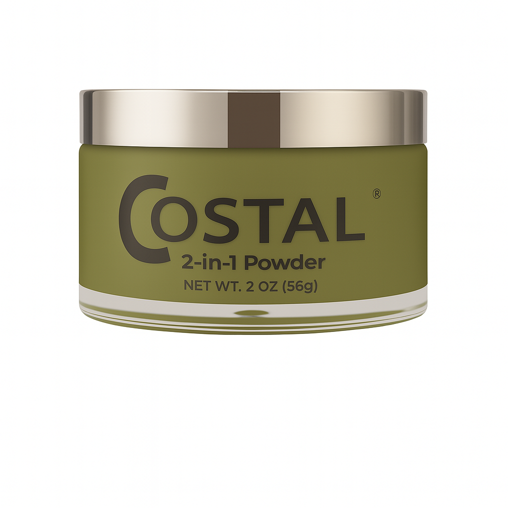 Costal DV Matching Dip Powder 2 oz. - 283 Army Green