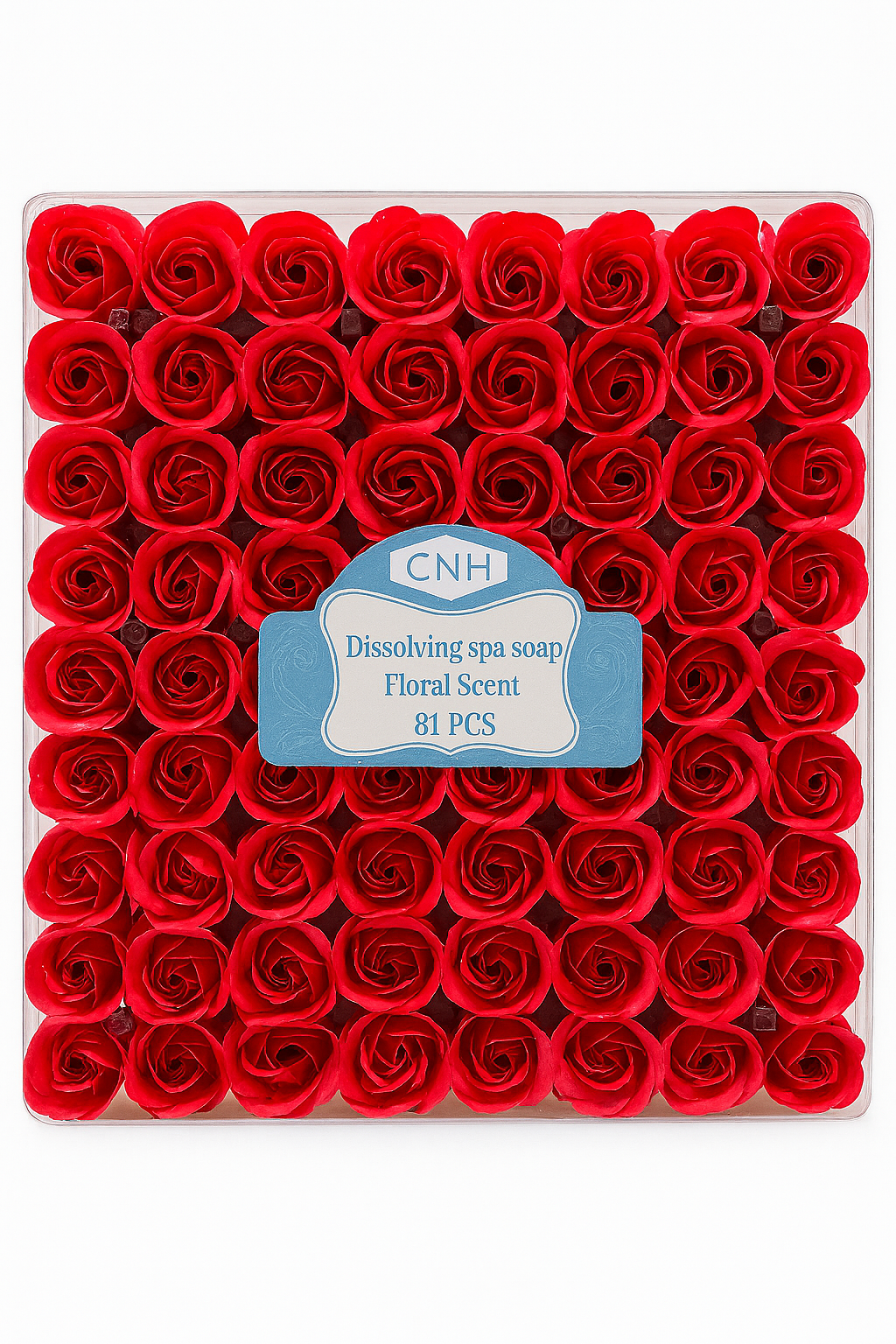 CNH Dissolving Spa Bath Soap Flowers - Floral Scent (81 pcs.)
