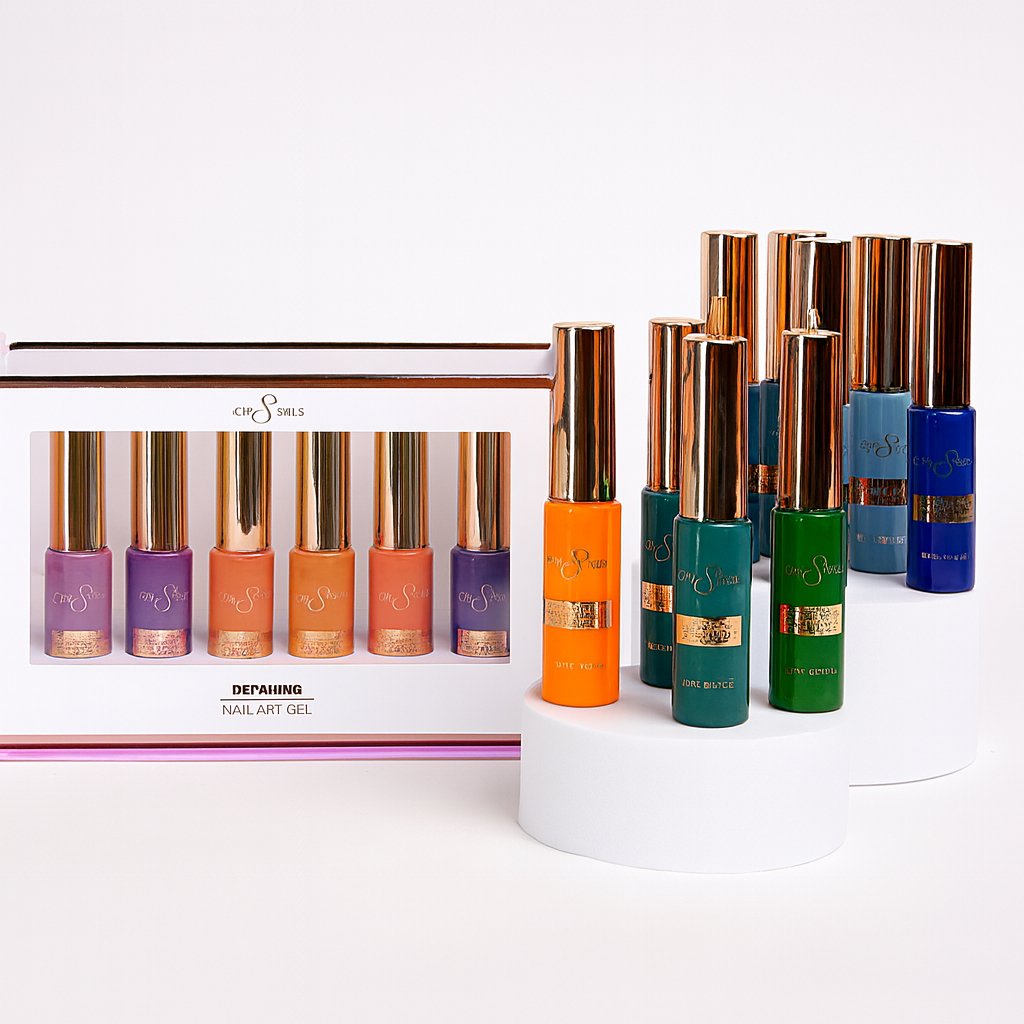 Cre8tion Detailing Nail Art Gel - Winter Collection (18 Colors)