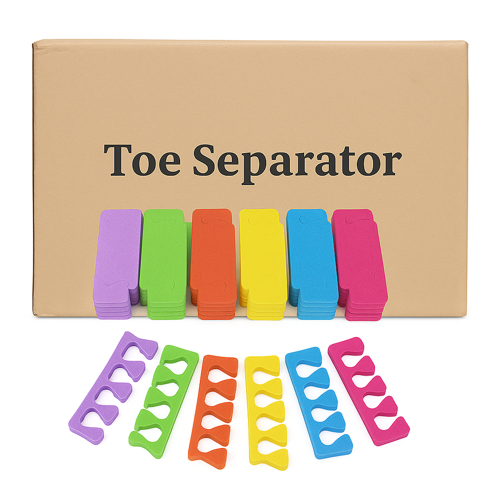 CNH - PE 8mm Toe Separators - 1200 pairs (Mixed Colors)