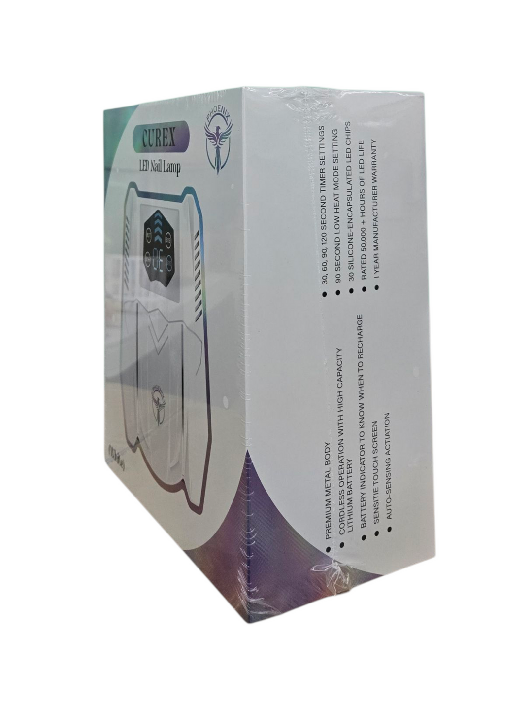 Phoenix Curex 72W Cordless LED Nail Lamp