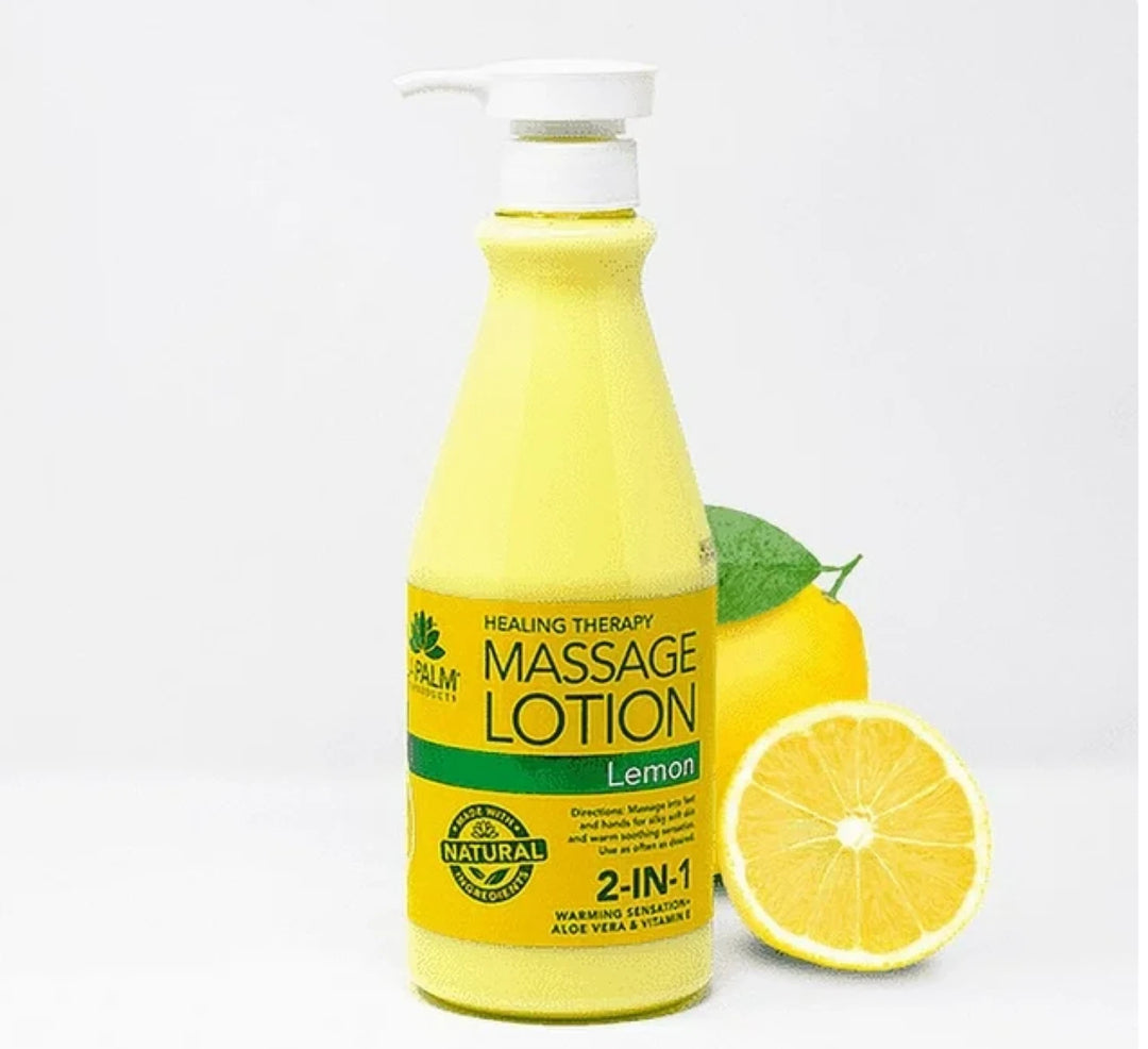 La Palm - 2-in-1 Massage Lotion - Lemon