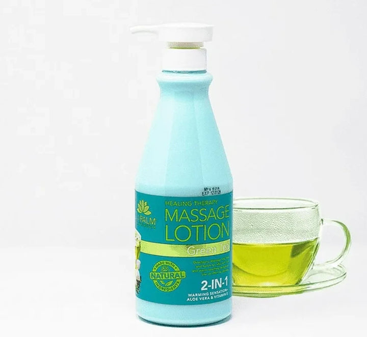 La Palm - Collagen 2-in-1 Massage Lotion - Green Tea