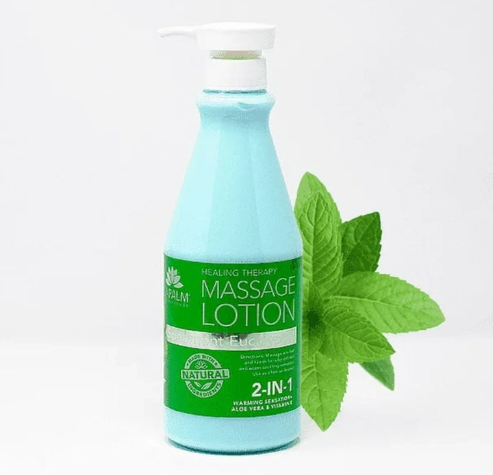 La Palm - 2-in-1 Massage Lotion - Spearmint Eucalyptus