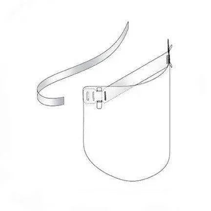 Salon Protective Mask Face Shield 