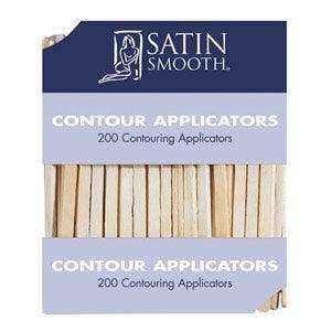 Satin Smooth Contour Eyebrow Applicators Wax Paraffin Tool