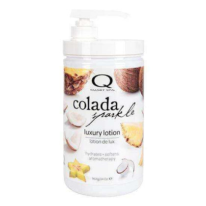 Smart Spa Luxury Lotion - Colada Sparkle 34 oz. Massage Lotion Cream