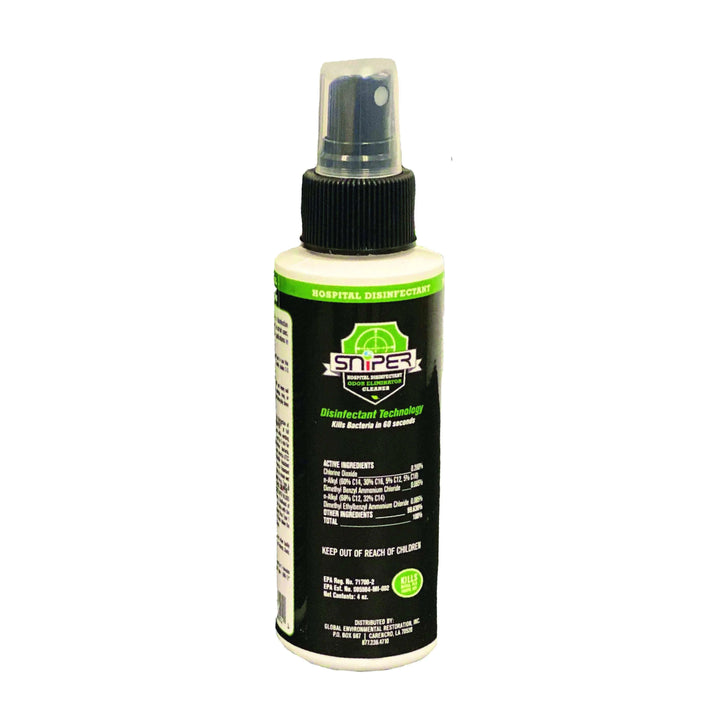Sniper Disinfectant Spray 4 fl.oz Disinfectant