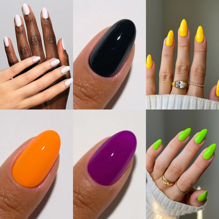 DND Diva Gel & Polish Trick or Treat 6pc Bundle - Halloween Collection Special