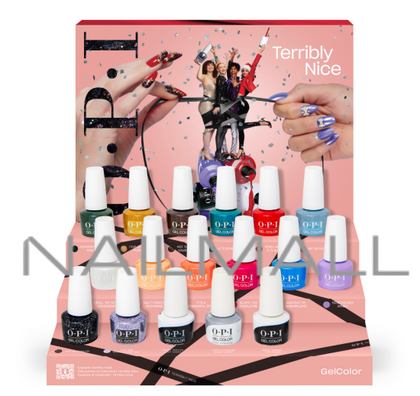 OPI - Terribly Nice Gel Collection Display 17pcs