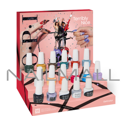 OPI - Terribly Nice Gel Collection Display 17pcs