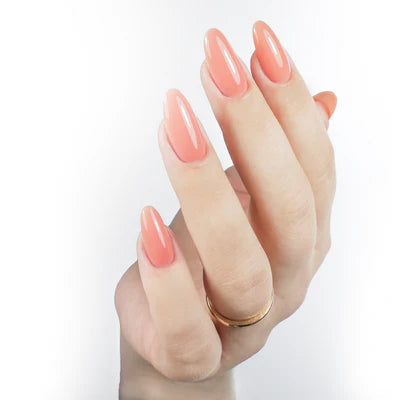 Kiara Sky Tinted Rubber Top Coat - TNT05 Coral Silk