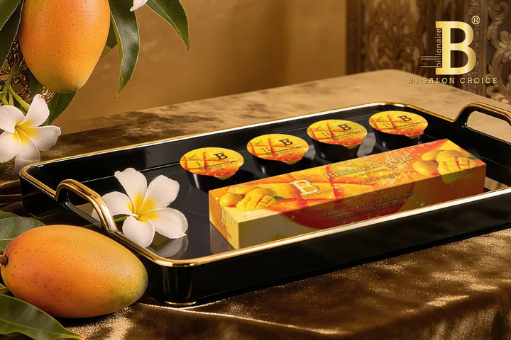 Billionaire Bubble Spa Nail Deluxe 4 Steps Pedicure Manicure Treatment Kit