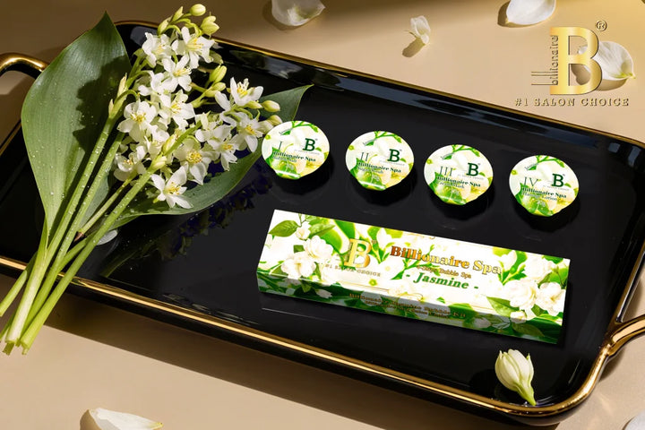 Billionaire Bubble Spa Nail Deluxe 4 Steps Pedicure Manicure Treatment Kit