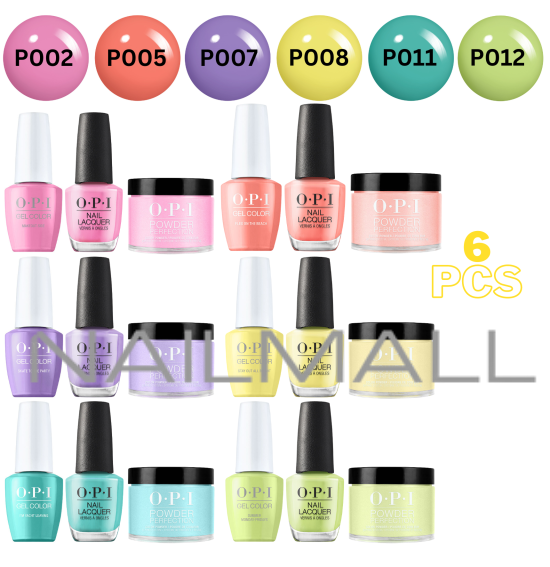 OPI - Summer 23' Collection 6pcs TRIOP0COL