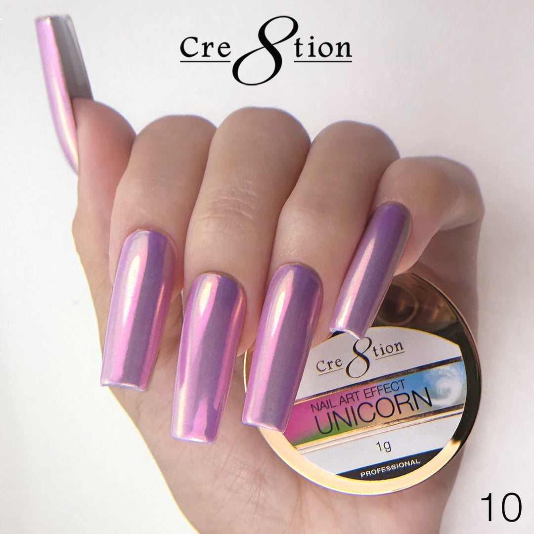 Cre8tion Nail Art Effect Powder 1g - Unicorn 10