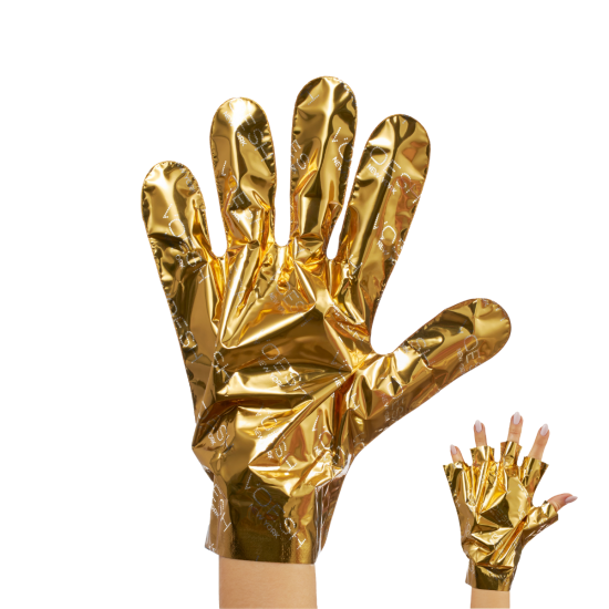 Voesh Collagen Spa Manicure Gloves | Imperial Gold, Noble Diamond
