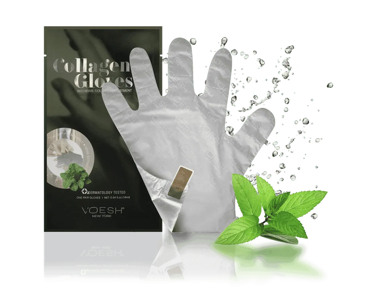 VOESH Collagen Gloves with Peppermint (VEGAN) - Phyto Manicure