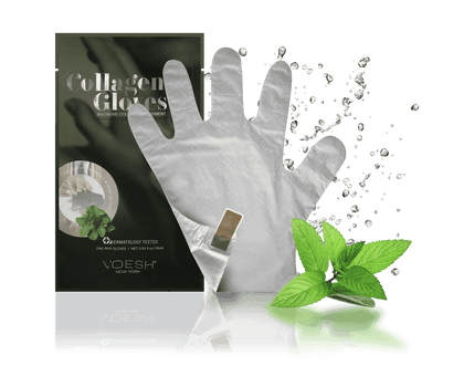 VOESH Collagen Gloves with Peppermint (VEGAN) - Phyto Manicure