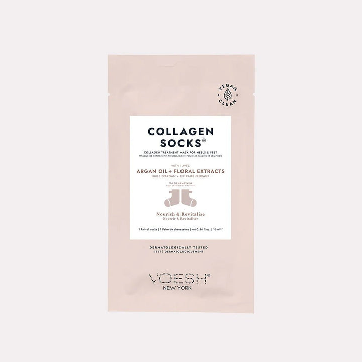 Voesh Collagen Spa Pedicure Socks | Argan Oil, Cannabis Sativa & Mint