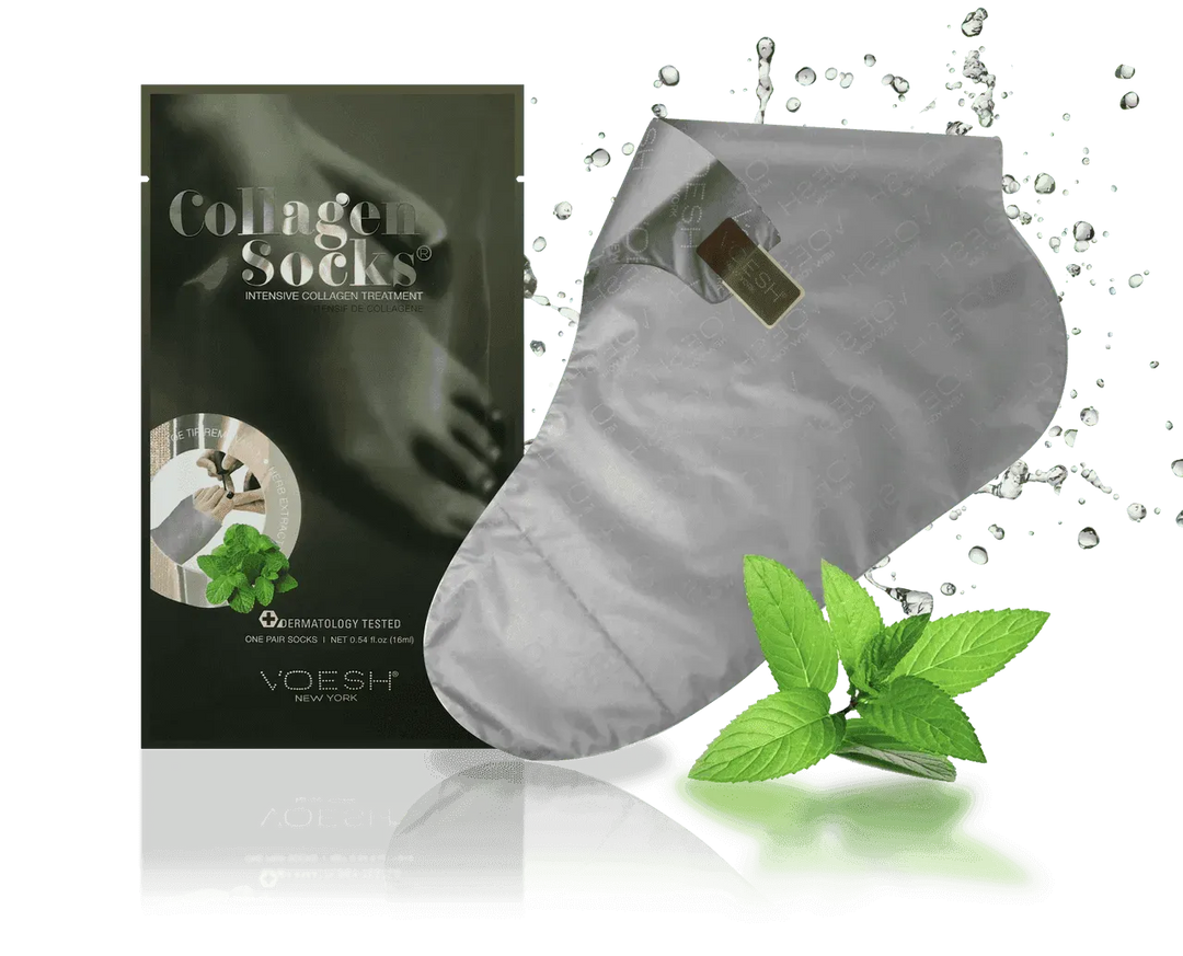 VOESH Collagen Socks with Peppermint (VEGAN) - Phyto Pedicure