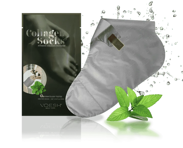 VOESH Collagen Socks with Peppermint (VEGAN) - Phyto Pedicure