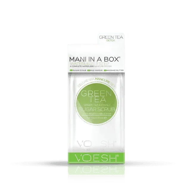 VOESH Mani in a Box - Waterless 3 Step Green Tea Manicure Kit