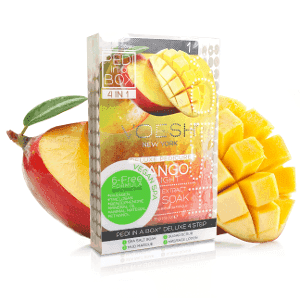 VOESH Pedi in a Box - Deluxe 4 Step Mango Delight