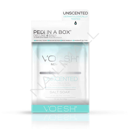 VOESH Pedi in a Box - Deluxe 4 Step Unscented nailmall