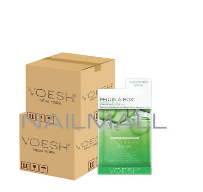 VOESH Pedi in a Box - Deluxe 4 Step100 Cucumber Fresh pedicure and manicure