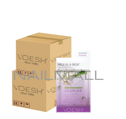 VOESH Pedi in a Box - Deluxe 4 Step100 pieces Jasmine Soothe pedicure and manicure