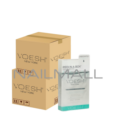 VOESH Pedi in a Box - Deluxe 4 Step100 pieces Unscented pedicure and manicure