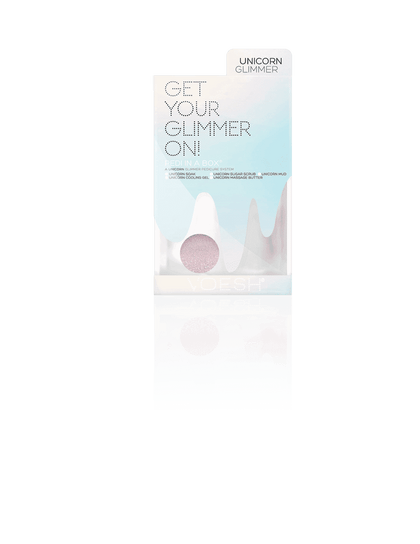 VOESH Pedi in a Box - Glimmer 5 Step Unicorn Pedicure Kit