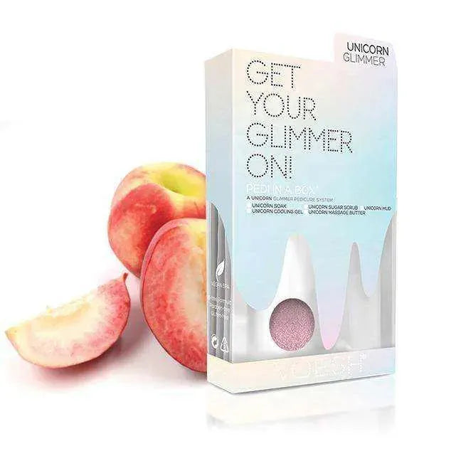 VOESH Pedi in a Box - Glimmer 5 Step Unicorn Pedicure Kit