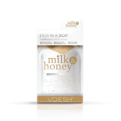 VOESH Pedi in a Box - Ultimate 6 Step Milk & Honey nailmall