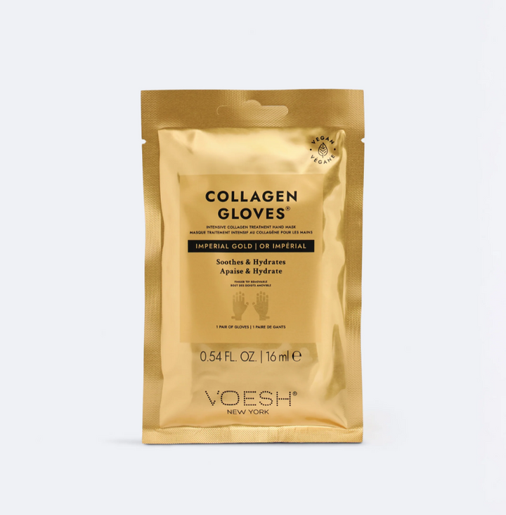 Voesh Collagen Spa Manicure Gloves | Imperial Gold, Noble Diamond