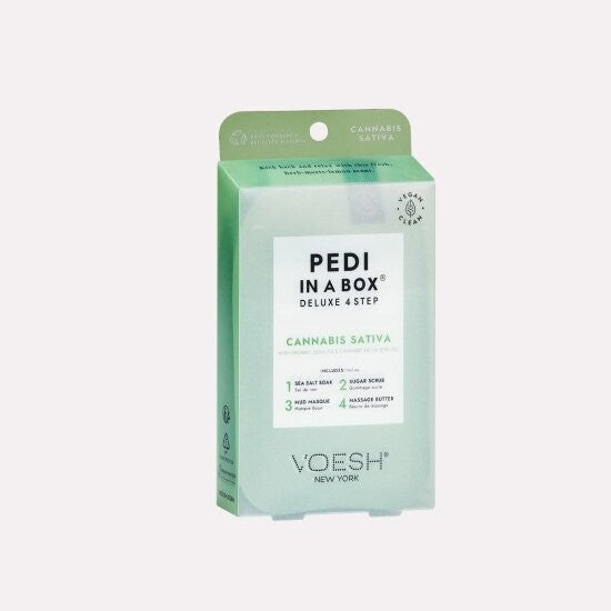Voesh Pedi in a Box 4 Step | Disposable Spa Pedicure Kit