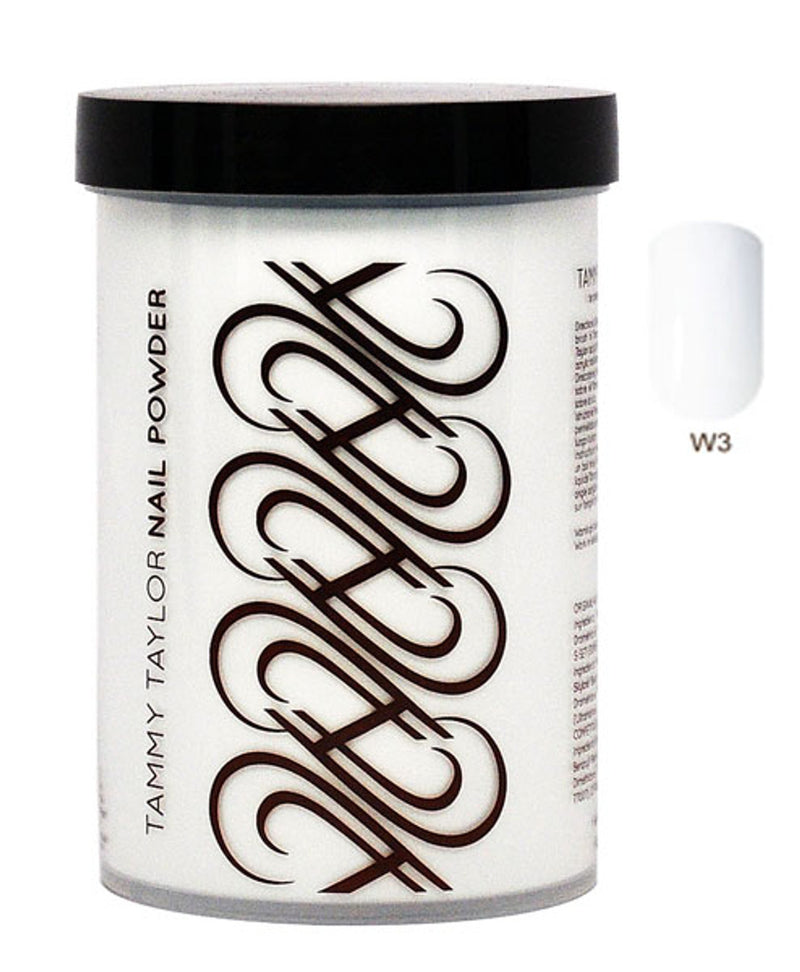 Tammy Taylor Acrylic Nail Powder - Whitest-Whiter-White (W3)
