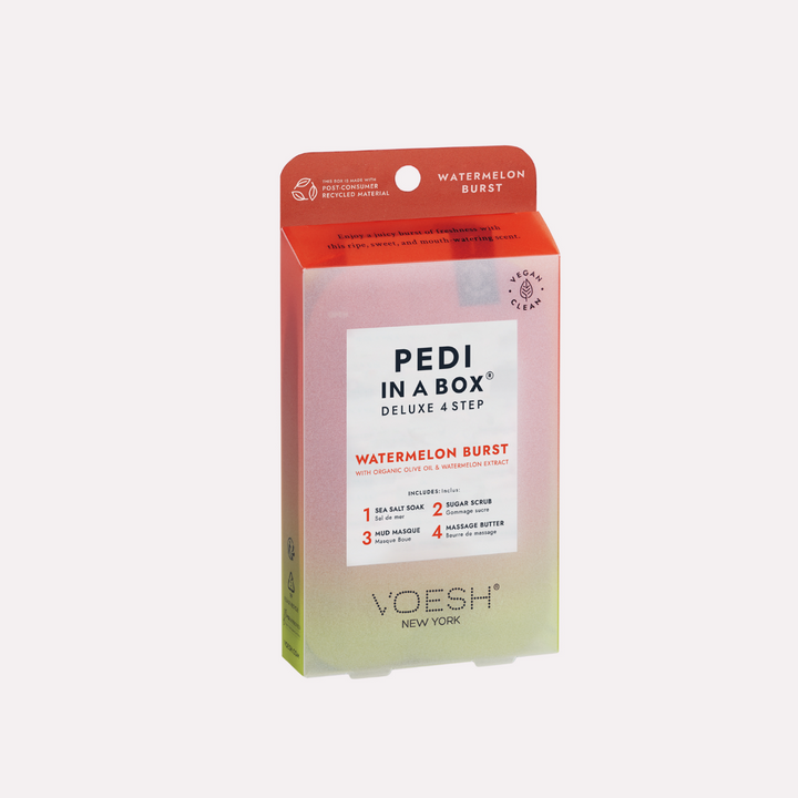 Voesh Pedi in a Box 4 Step | Disposable Spa Pedicure Kit
